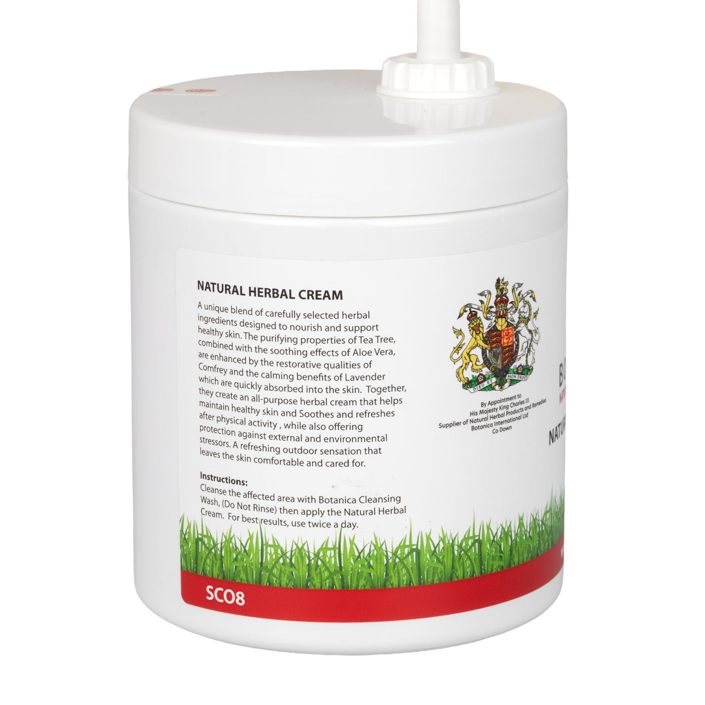 Botanica crema herbaria 500ml Botanica International Ltd - Blanco