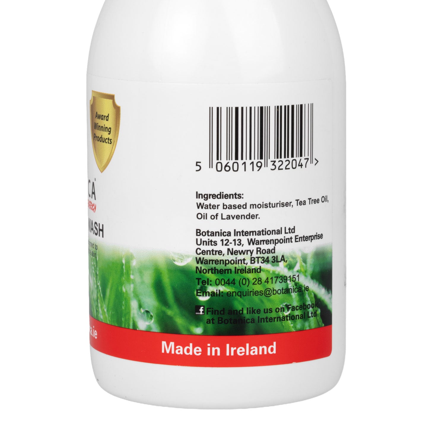 Botanica gel limpiador 500ml Botanica International Ltd - Blanco
