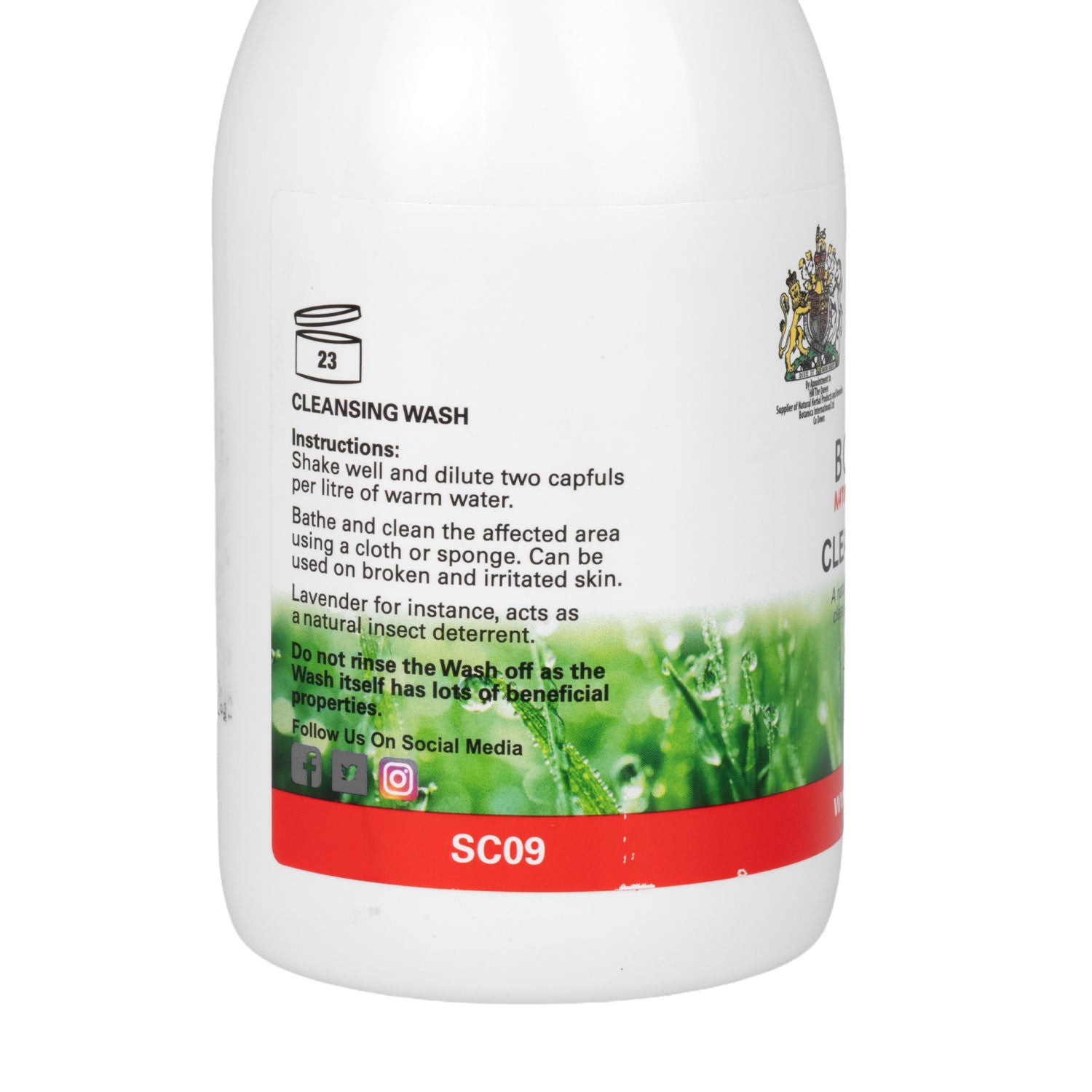 Botanica gel limpiador 500ml Botanica International Ltd - Blanco