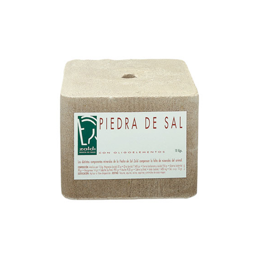 Piedra Sal 10kg Zaldi