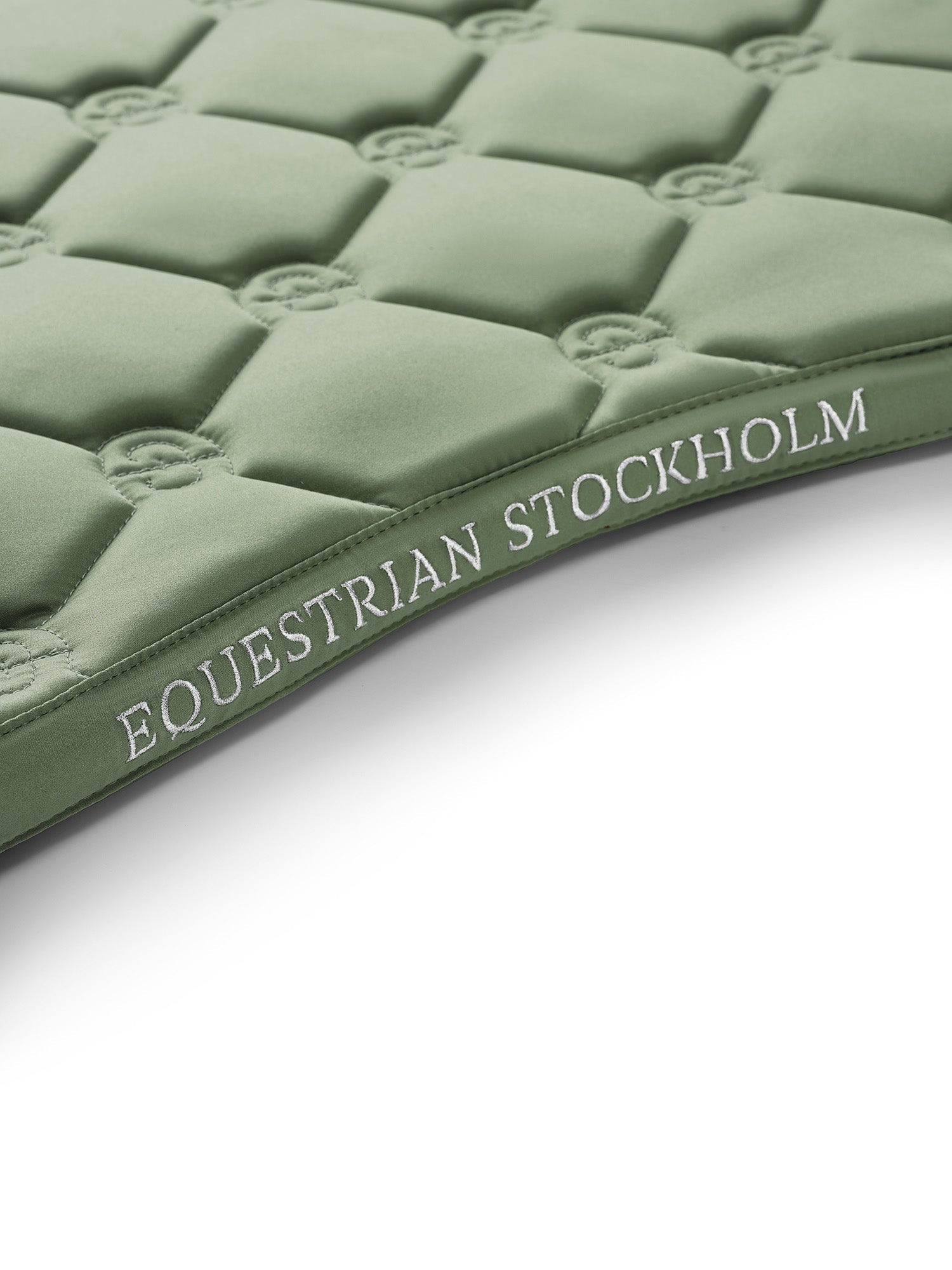 Jump Saddle Pad Original Equestrian Stockholm Jump Saddle Pad Pistachio White detalle 4