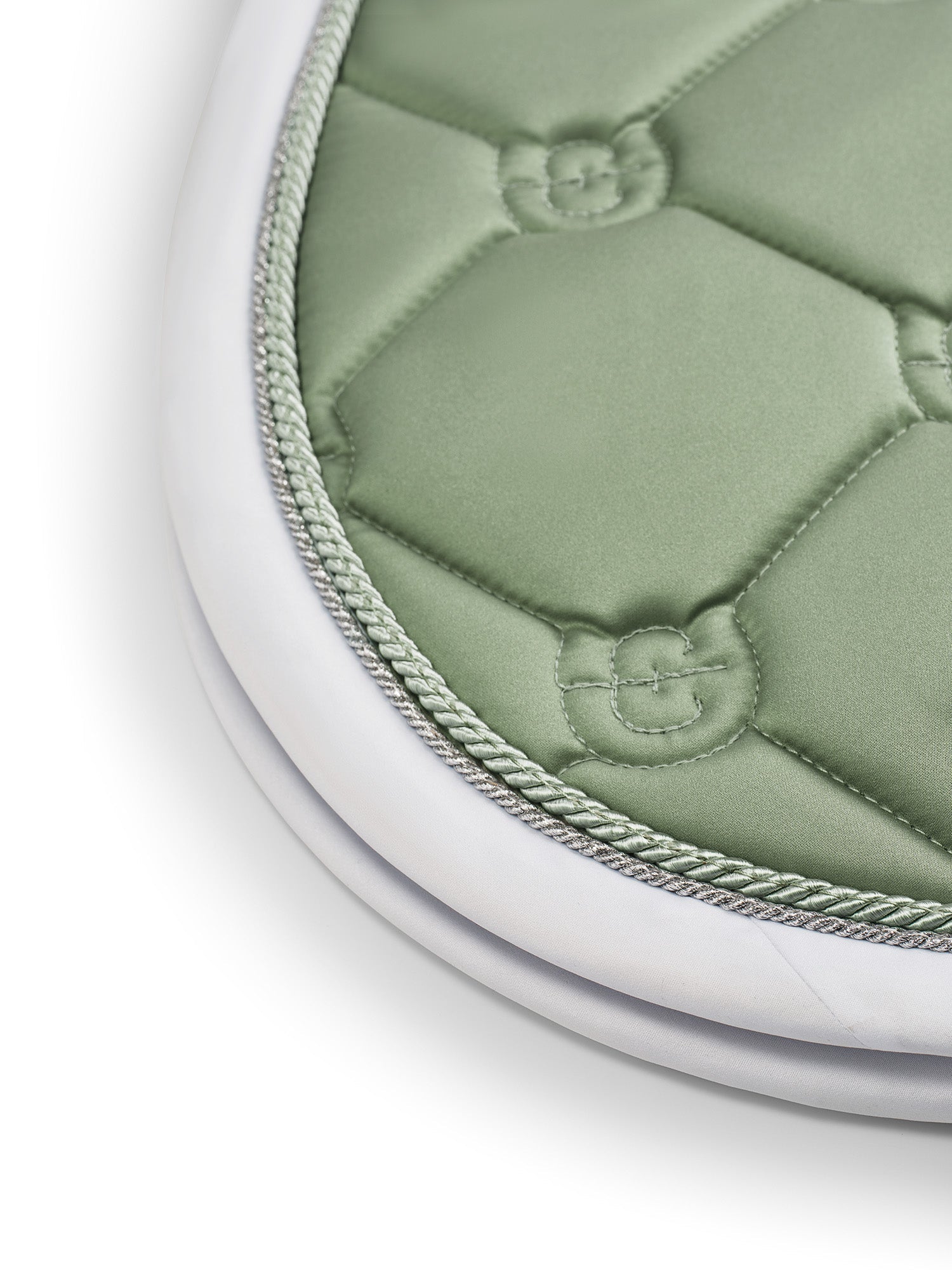 Jump Saddle Pad Original Equestrian Stockholm Jump Saddle Pad Pistachio White detalle 3