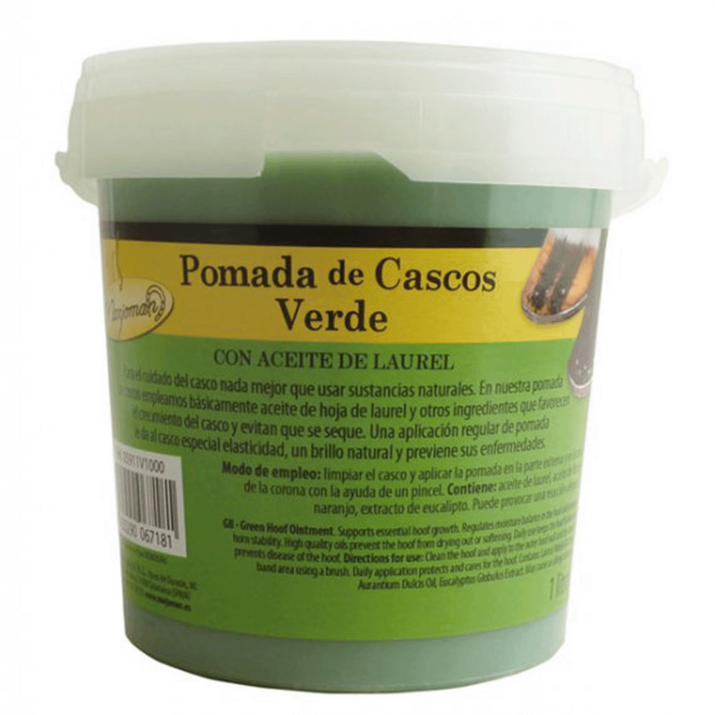 Pomada para Cascos Verde Marjoman