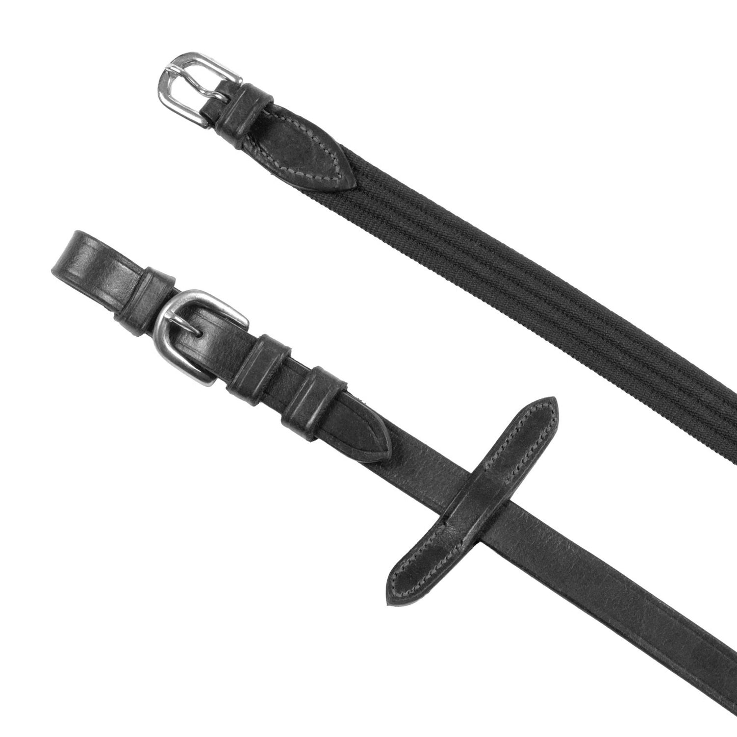 Riendas de algodón Supreme Superior - Negro