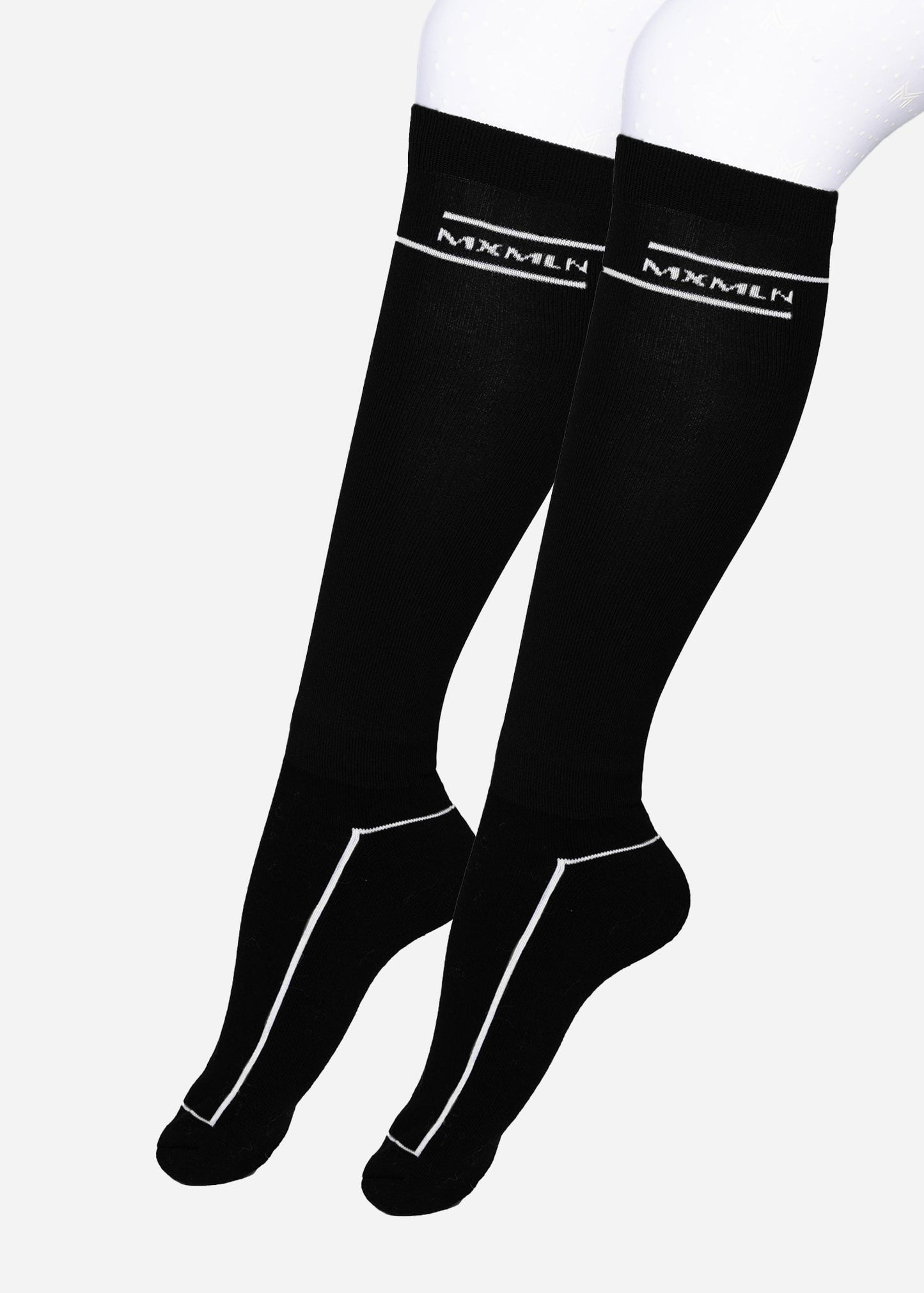 Producto ecuestre Maximilian Equestrian 2-Pack Revo Riding Socks (Black) detalle 3