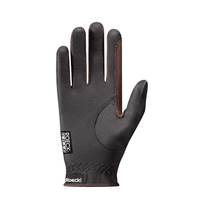 Guantes Roeckl modelo Malta - Black/Mocha
