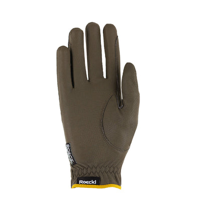 Guantes Roeckl modelo Malta - Khaki/Mustard