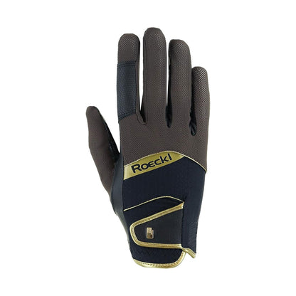 Guantes Roeckl Millero - Dark Mocha/Black