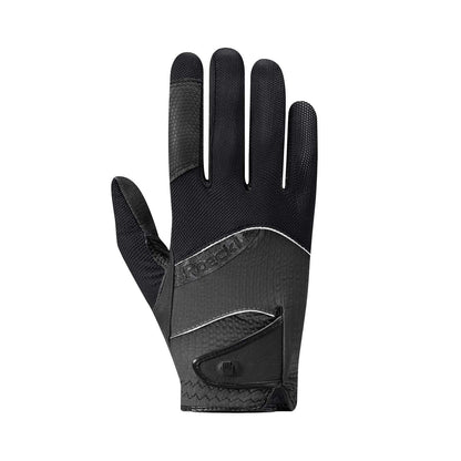 Guantes Roeckl Millero - Black/Vulcanic Ash