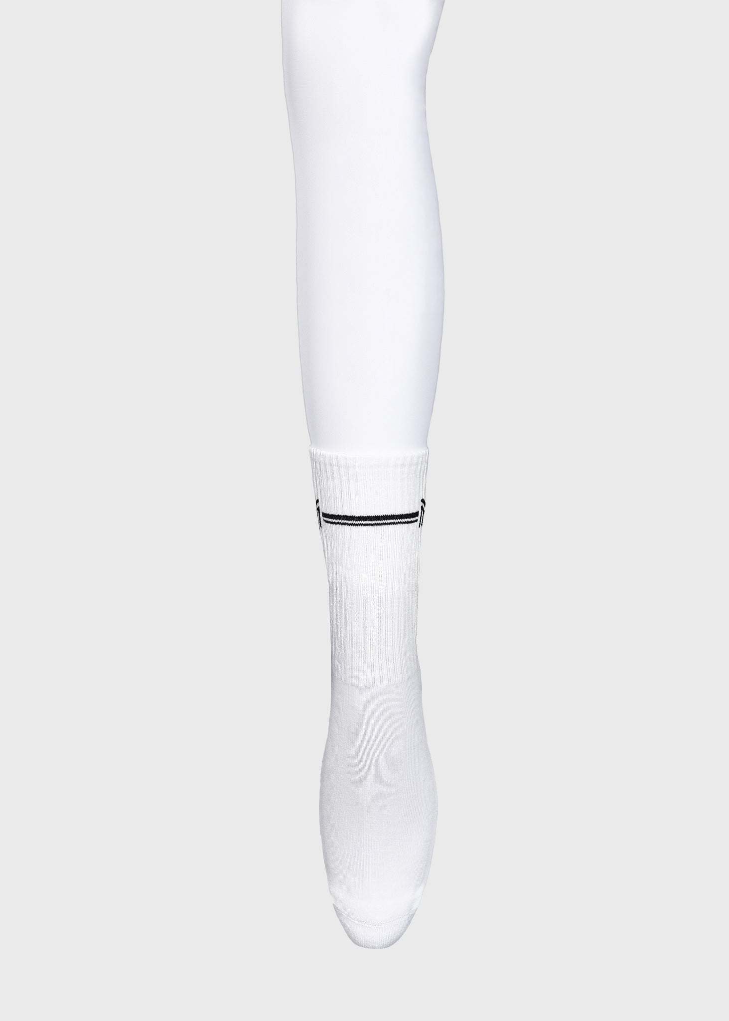 Producto ecuestre Maximilian Equestrian Rise Sports Socks (White) detalle 2