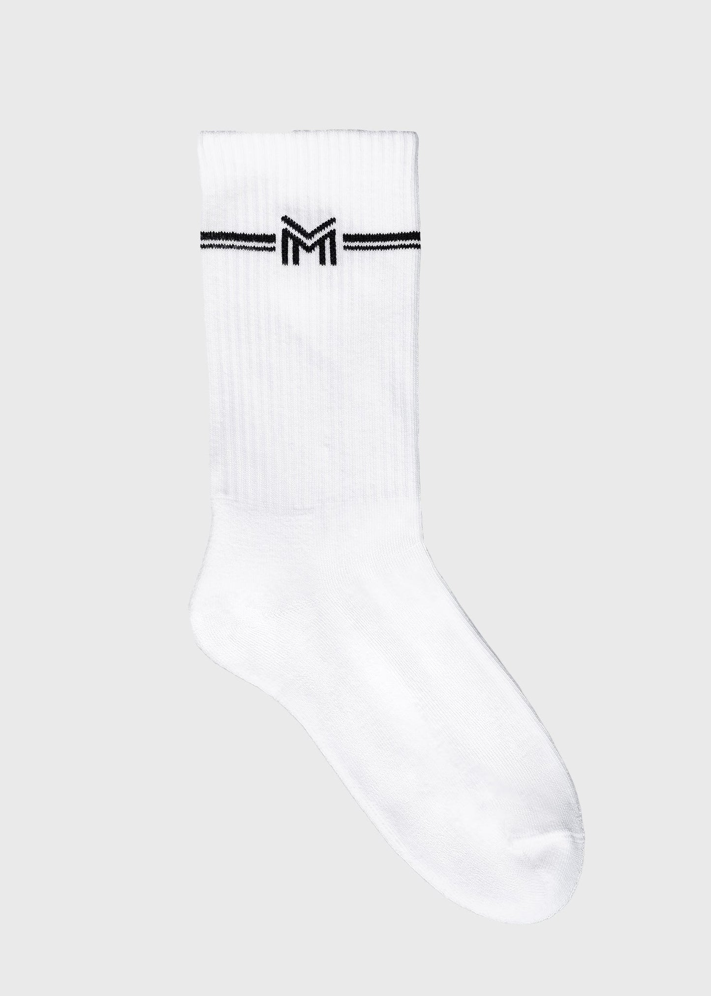 Producto ecuestre Maximilian Equestrian Rise Sports Socks (White) detalle 6
