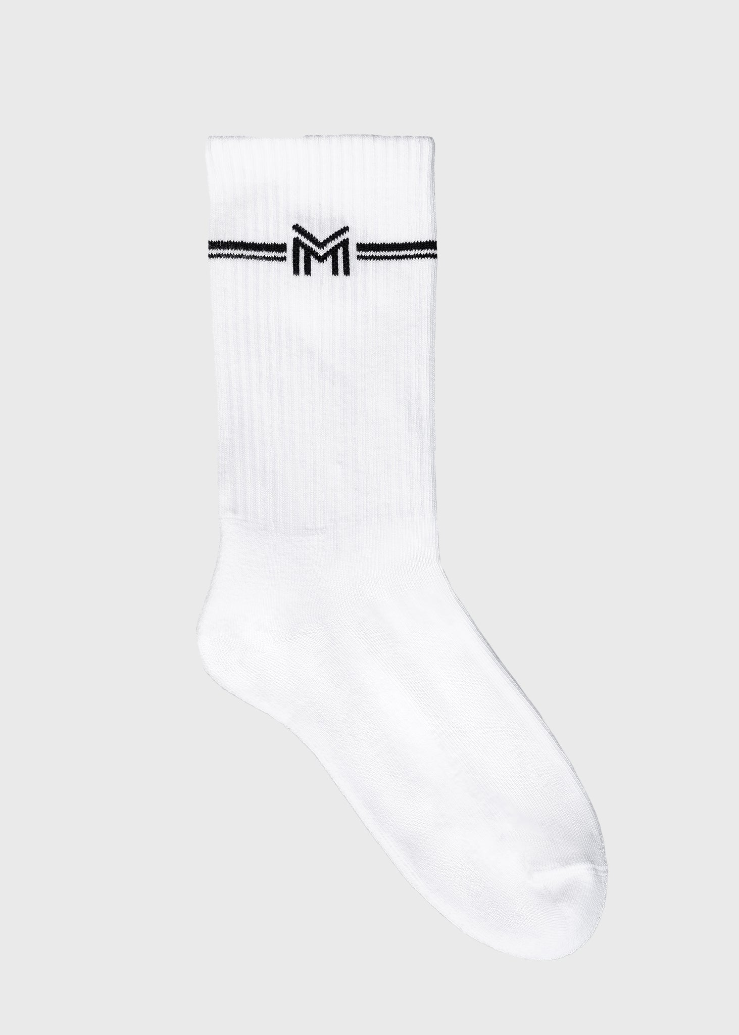 Producto ecuestre Maximilian Equestrian Rise Sports Socks (White) detalle 6