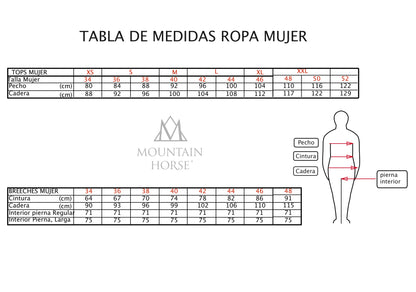 Abrigo de equitación Mujer Alicia - Mountain Horse
