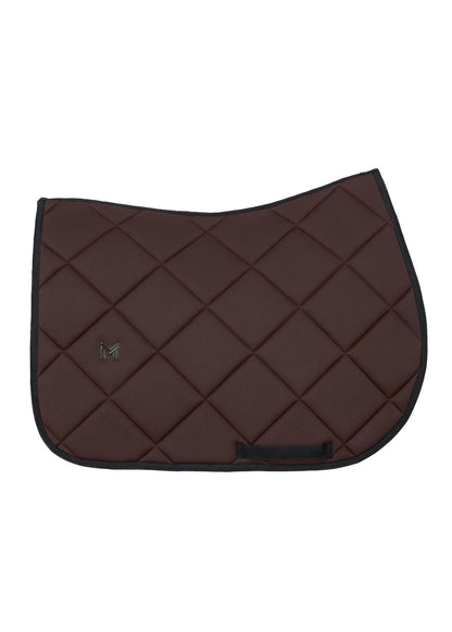 Producto ecuestre Maximilian Equestrian Crew Jumping Saddle Pad (Chocolate) detalle 2