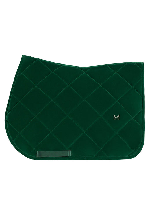 Maximilian Equestrian Velvet mantilla de salto (Jade) para equitación