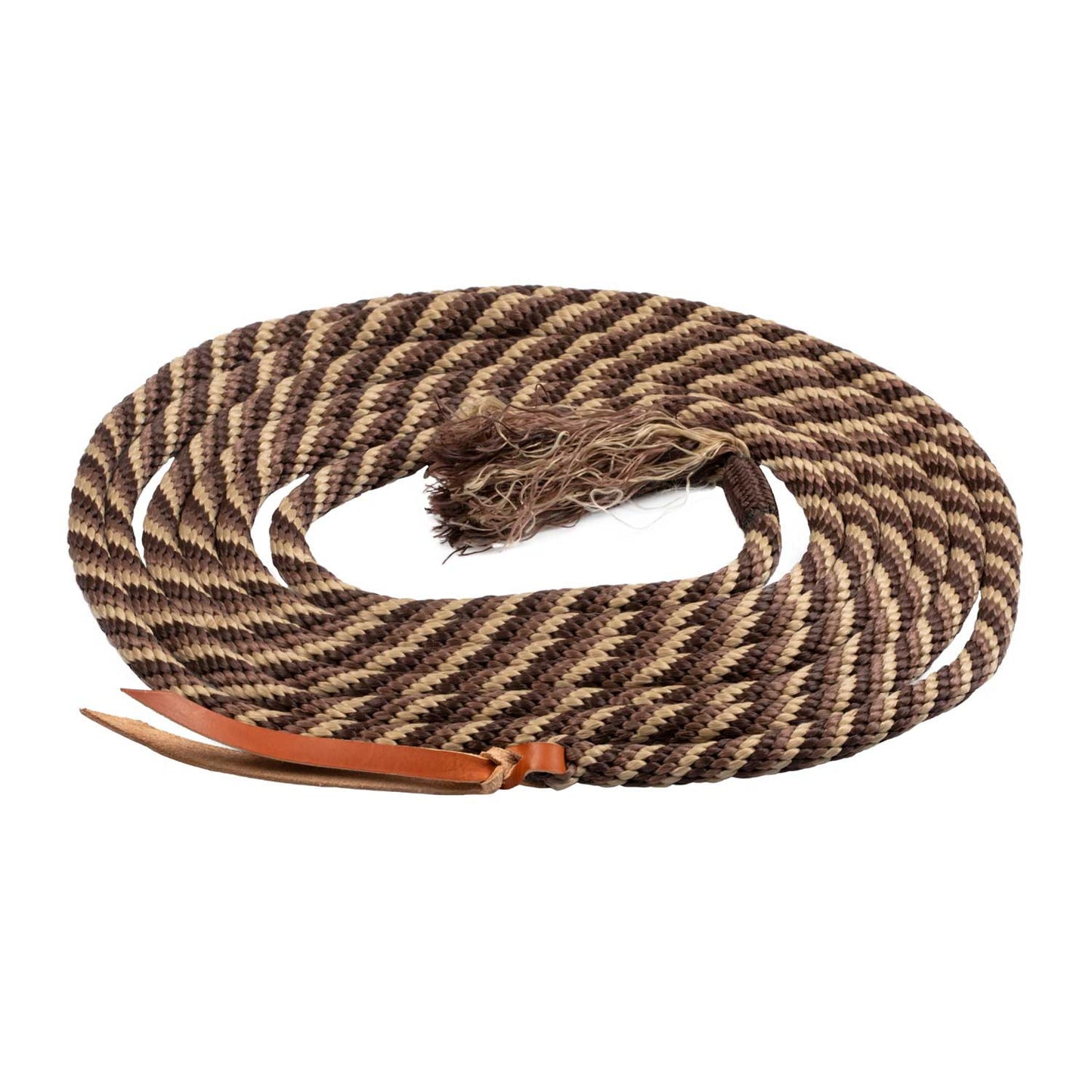 Cuerda de nailon trenzada Schutz Brothers - Tan/Dark Chocolate/Brown