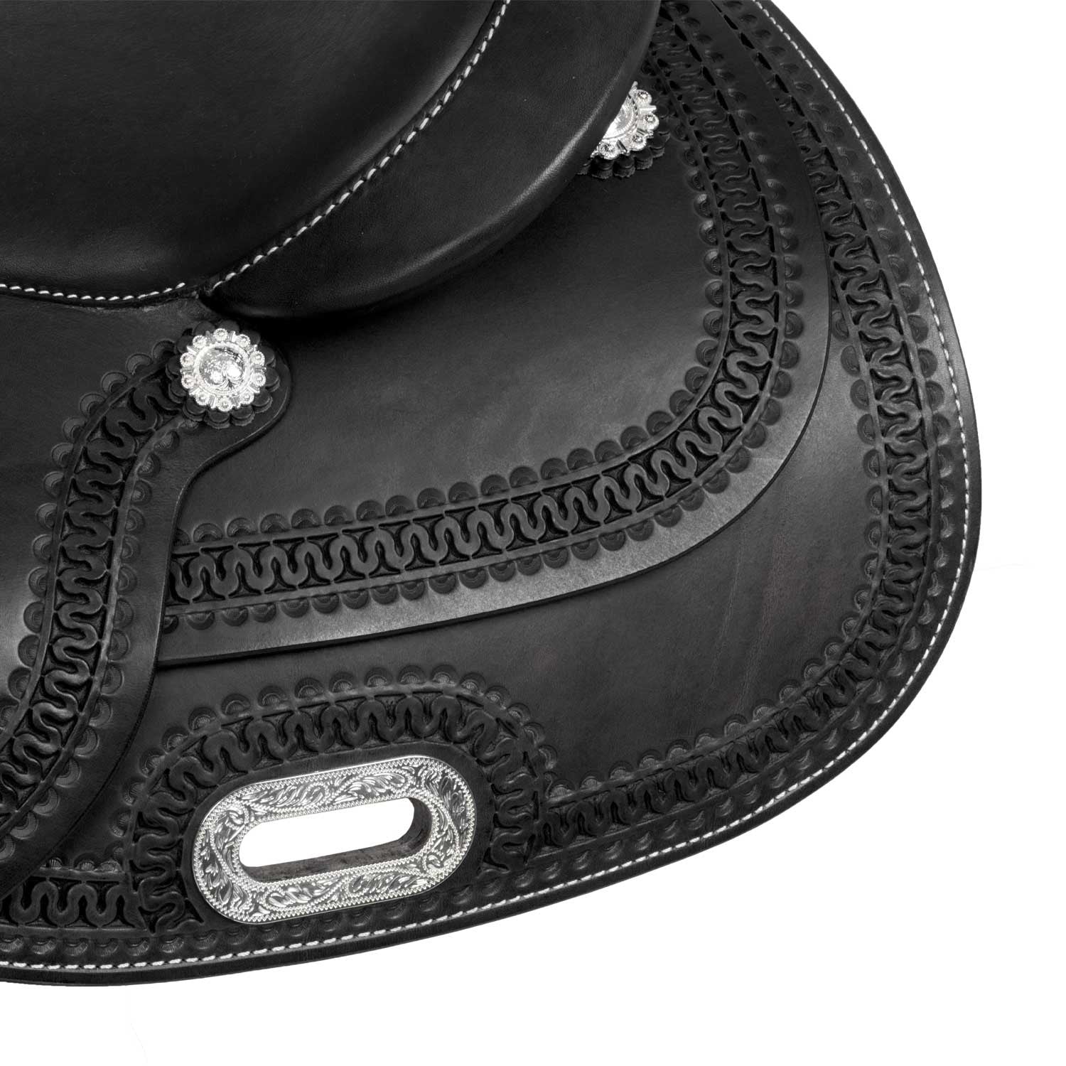 Silla modelo big skirt 2010 de la piscina Reiner Pool's - Negro