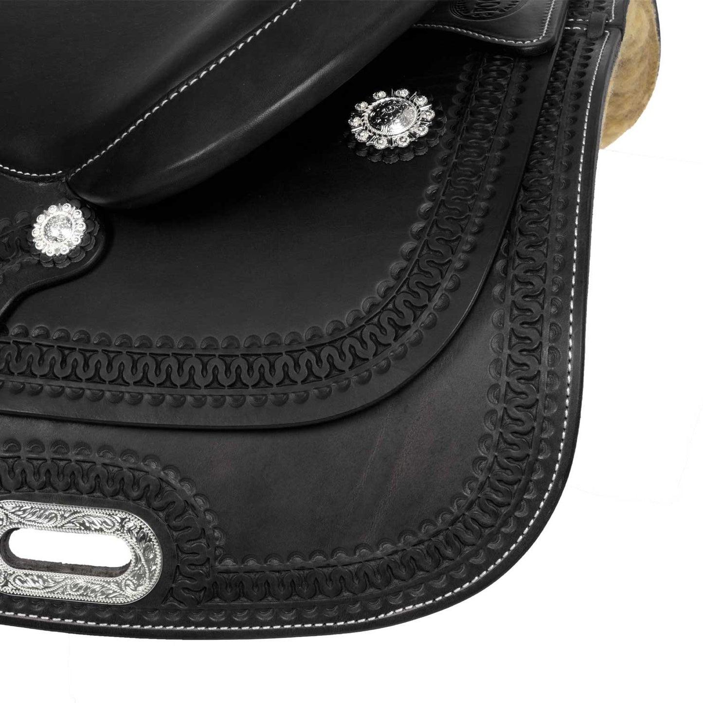 Silla modelo big skirt 2010 de la piscina Reiner Pool's - Negro