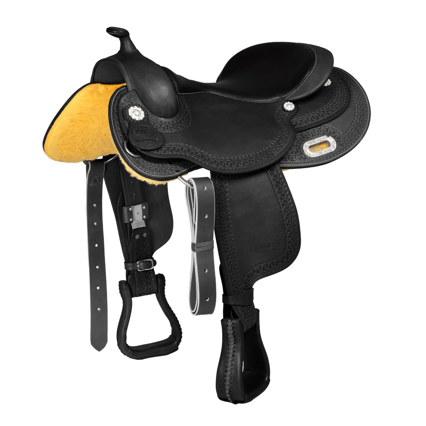 Silla Reiner Pool's modelo falda redonda 3010 - Negro