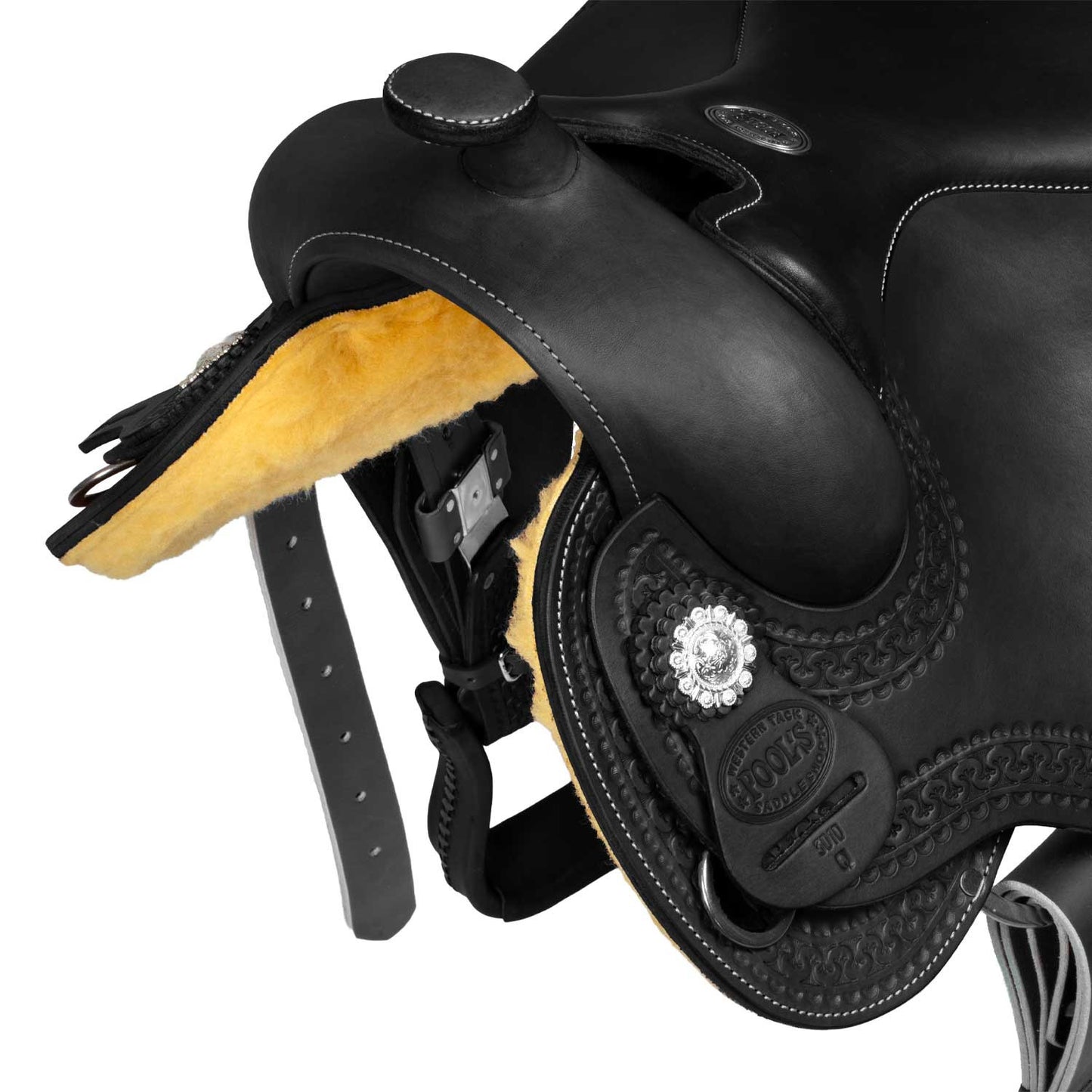 Silla Reiner Pool's modelo falda redonda 3010 - Negro