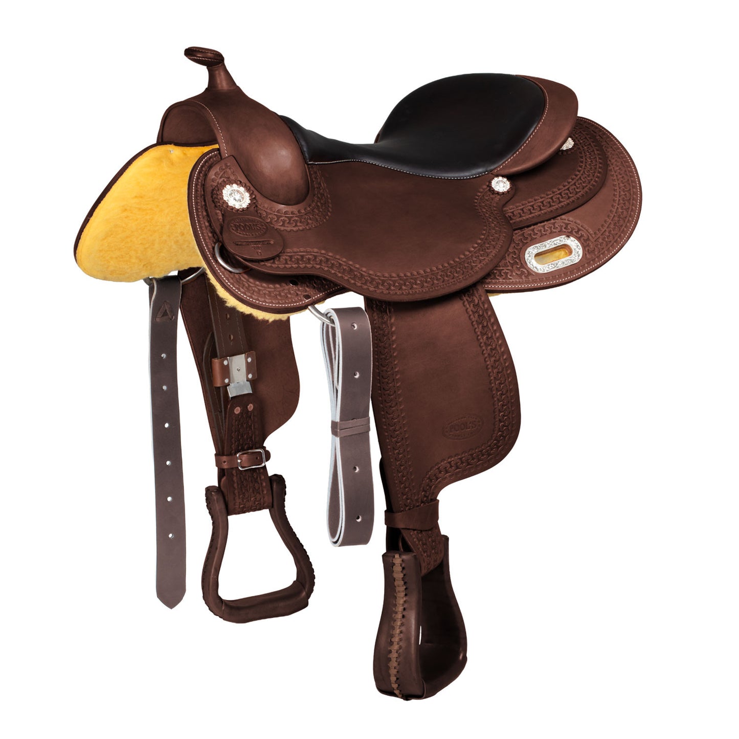 Silla Reiner Pool's modelo falda redonda 3010 - Marrón