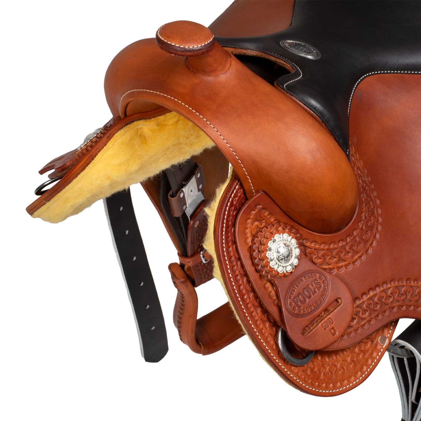 Silla Reiner Pool's modelo falda redonda 3010 - Coñac