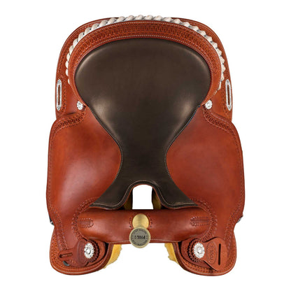 Asiento marrón modelo color 5020 de la piscina de barril Sella Pool's - Coñac