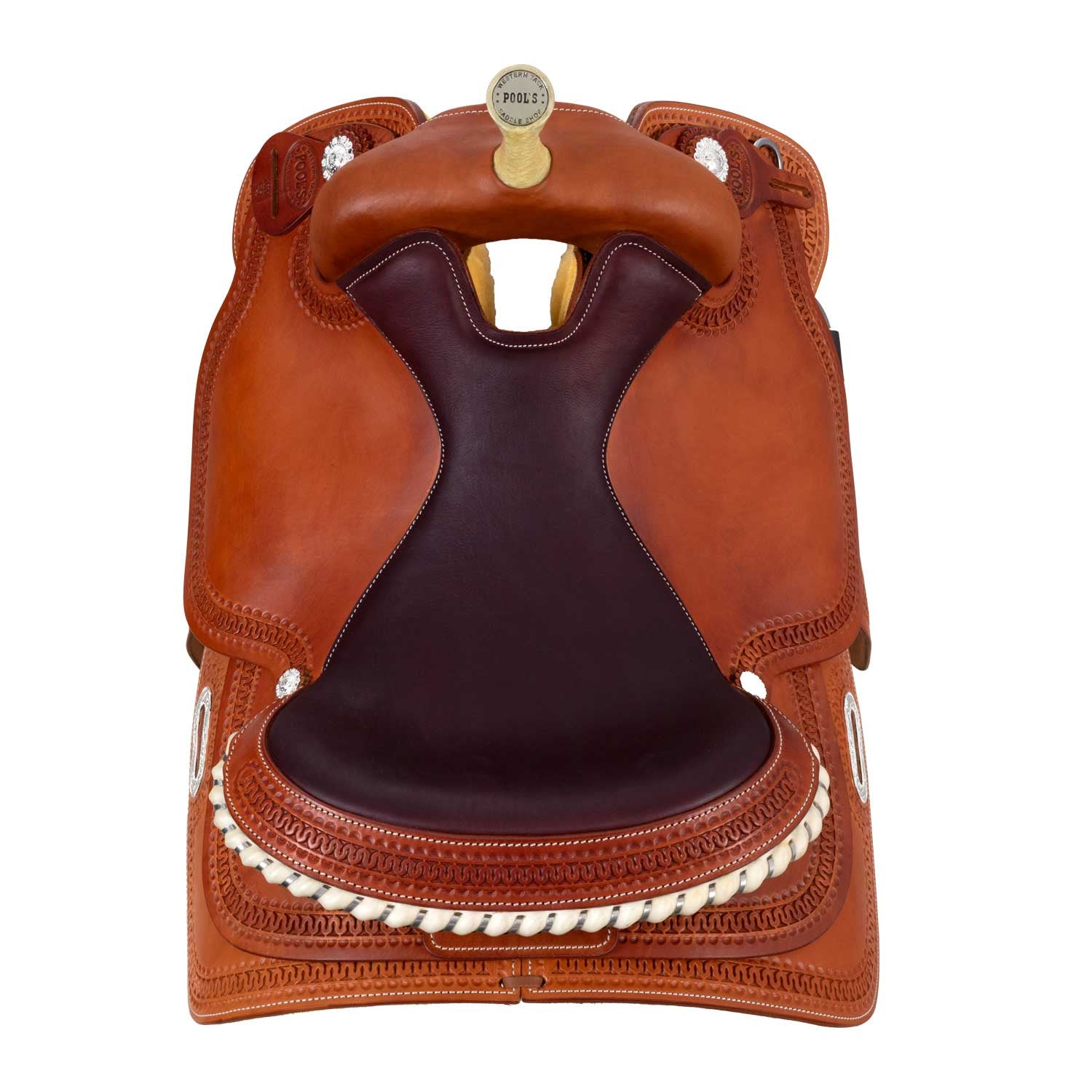 Silla Reiner Pool's Modelo Rawhide 2020 - Coñac
