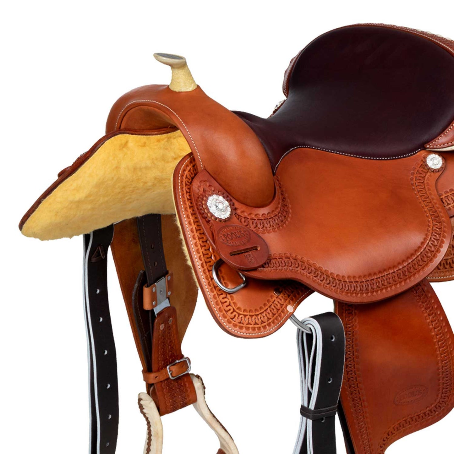 Silla Reiner Pool's Modelo Rawhide 2020 - Coñac