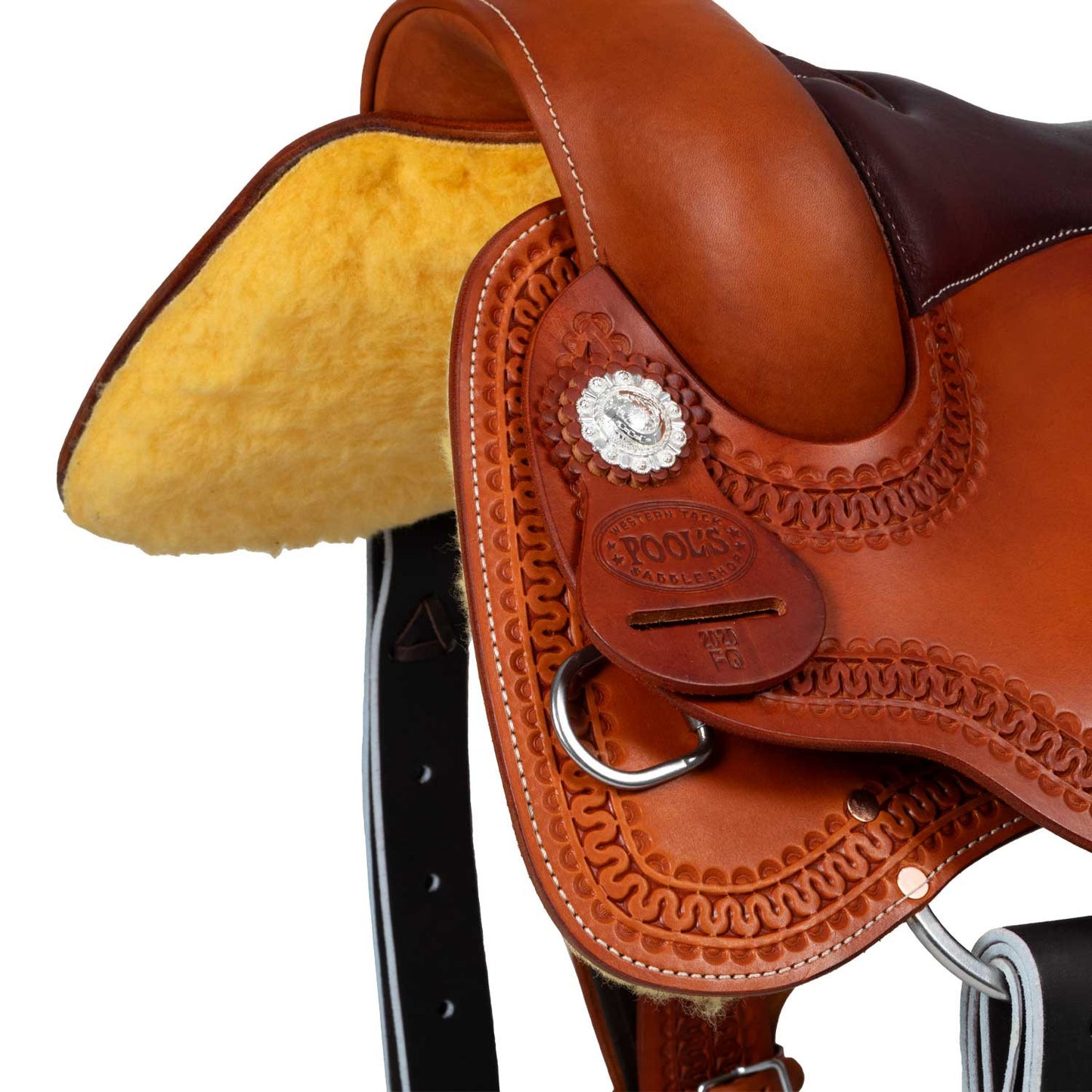 Silla Reiner Pool's Modelo Rawhide 2020 - Coñac