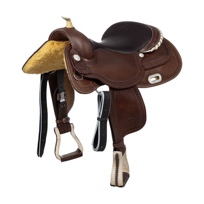 Silla Reiner Pool's Modelo Rawhide 2020 - Marrón oscuro