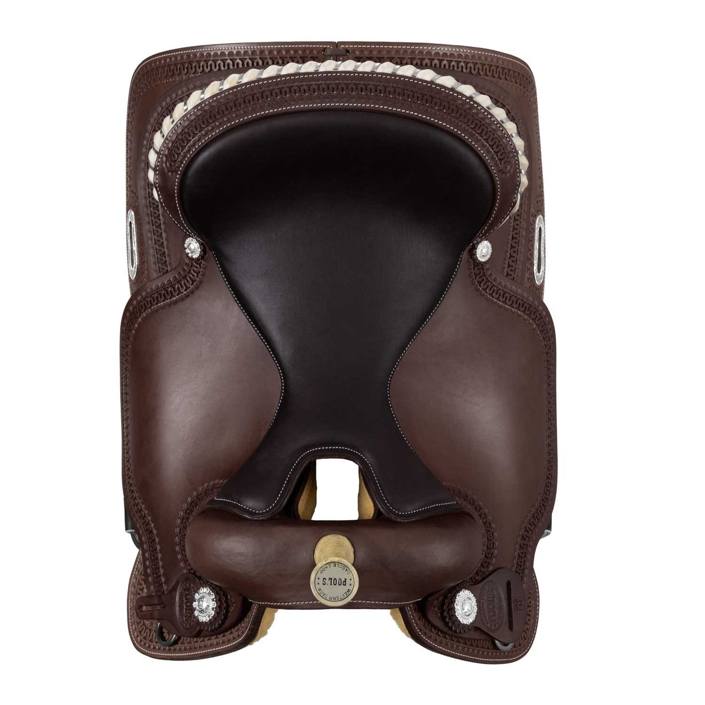 Silla Reiner Pool's Modelo Rawhide 2020 - Marrón oscuro