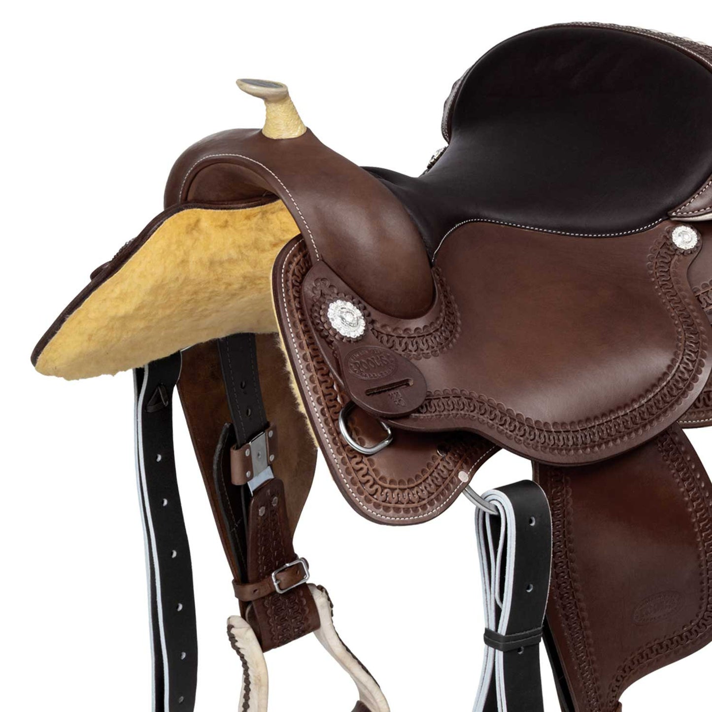 Silla Reiner Pool's Modelo Rawhide 2020 - Marrón oscuro