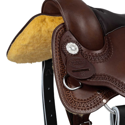Silla Reiner Pool's Modelo Rawhide 2020 - Marrón oscuro