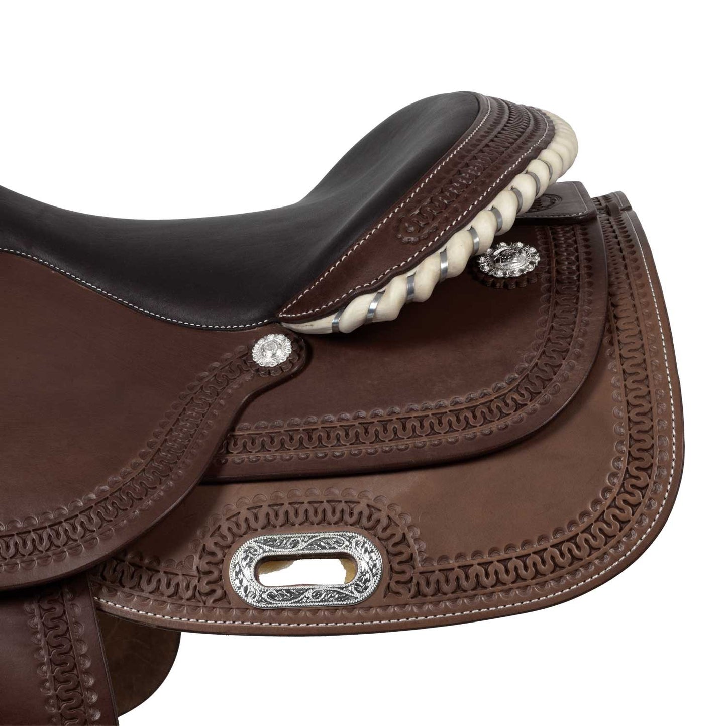 Silla Reiner Pool's Modelo Rawhide 2020 - Marrón oscuro