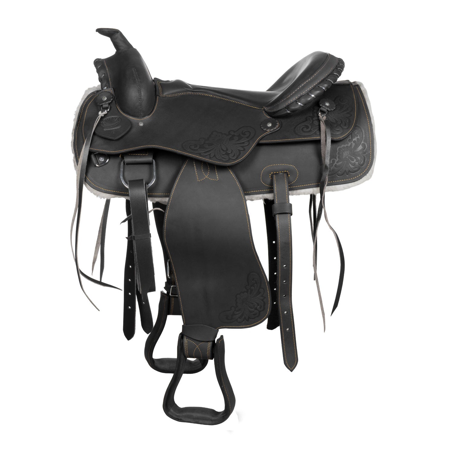 Silla Reiner Lakota modelo silver wire - Negro