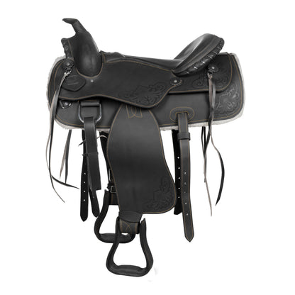 Silla Reiner Lakota modelo silver wire - Negro