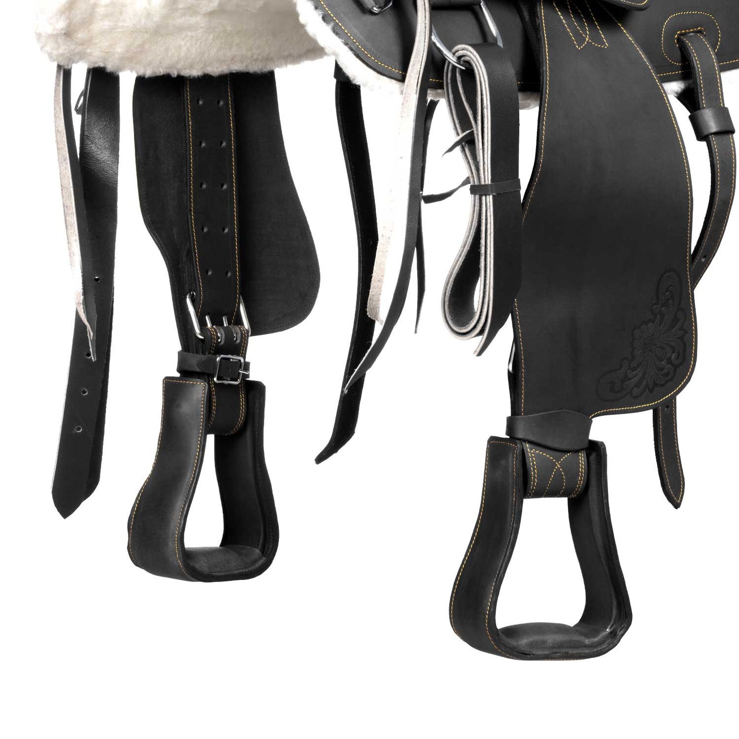 Silla Reiner Lakota modelo silver wire - Negro