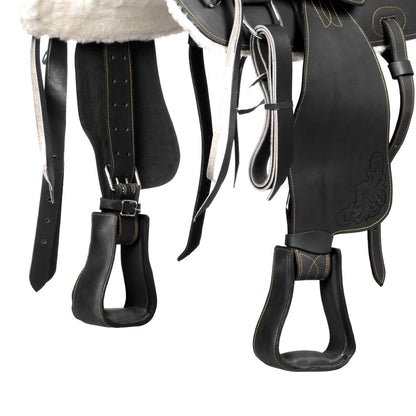 Silla Reiner Lakota modelo silver wire - Negro