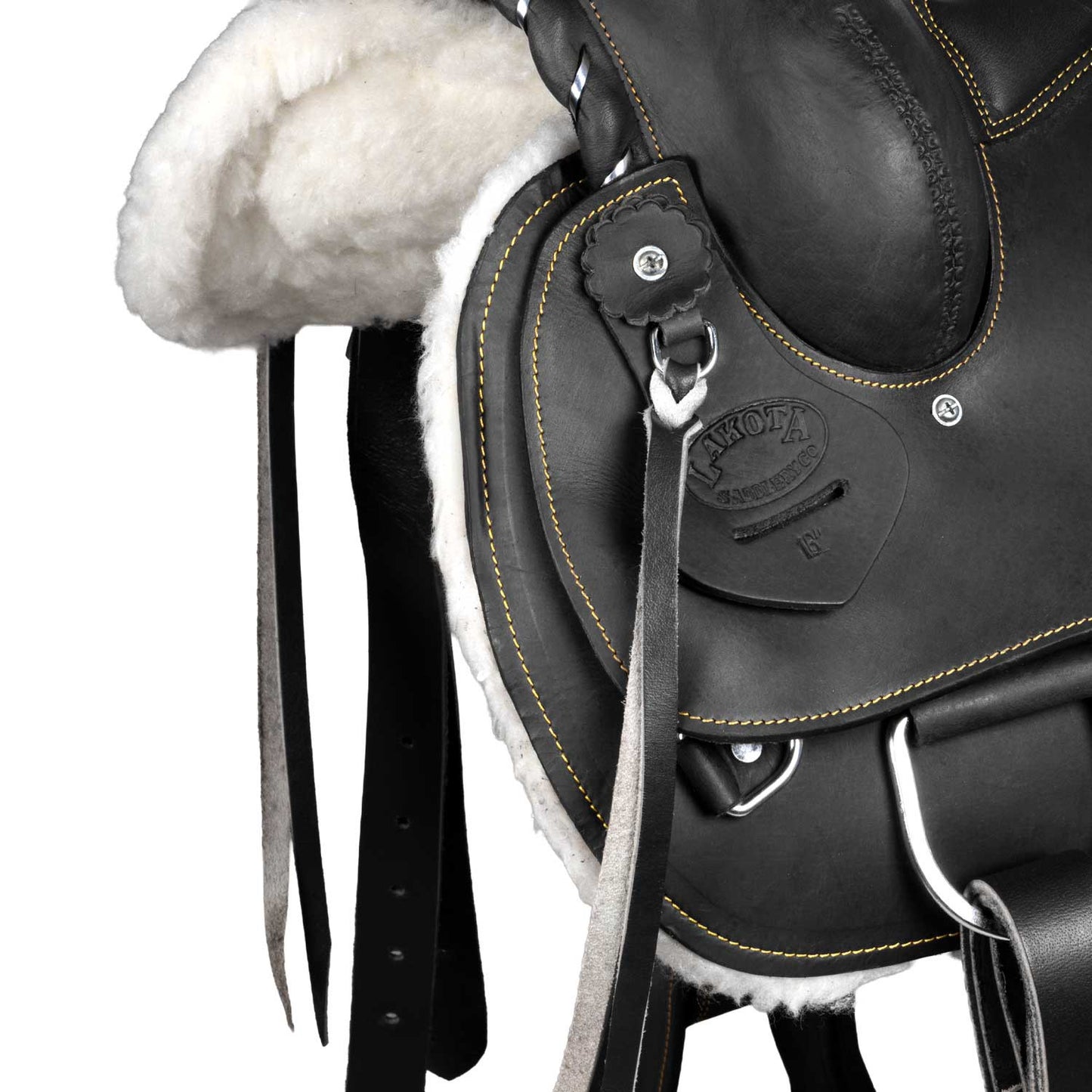 Silla Reiner Lakota modelo silver wire - Negro