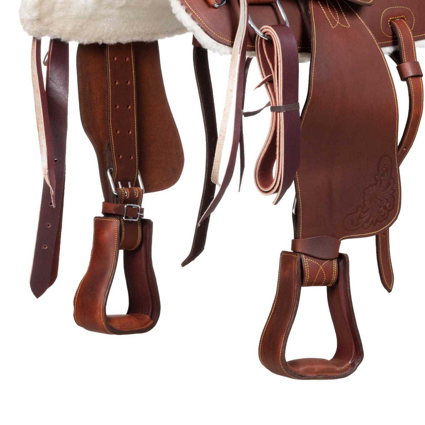Silla Reiner Lakota modelo silver wire - Marrón