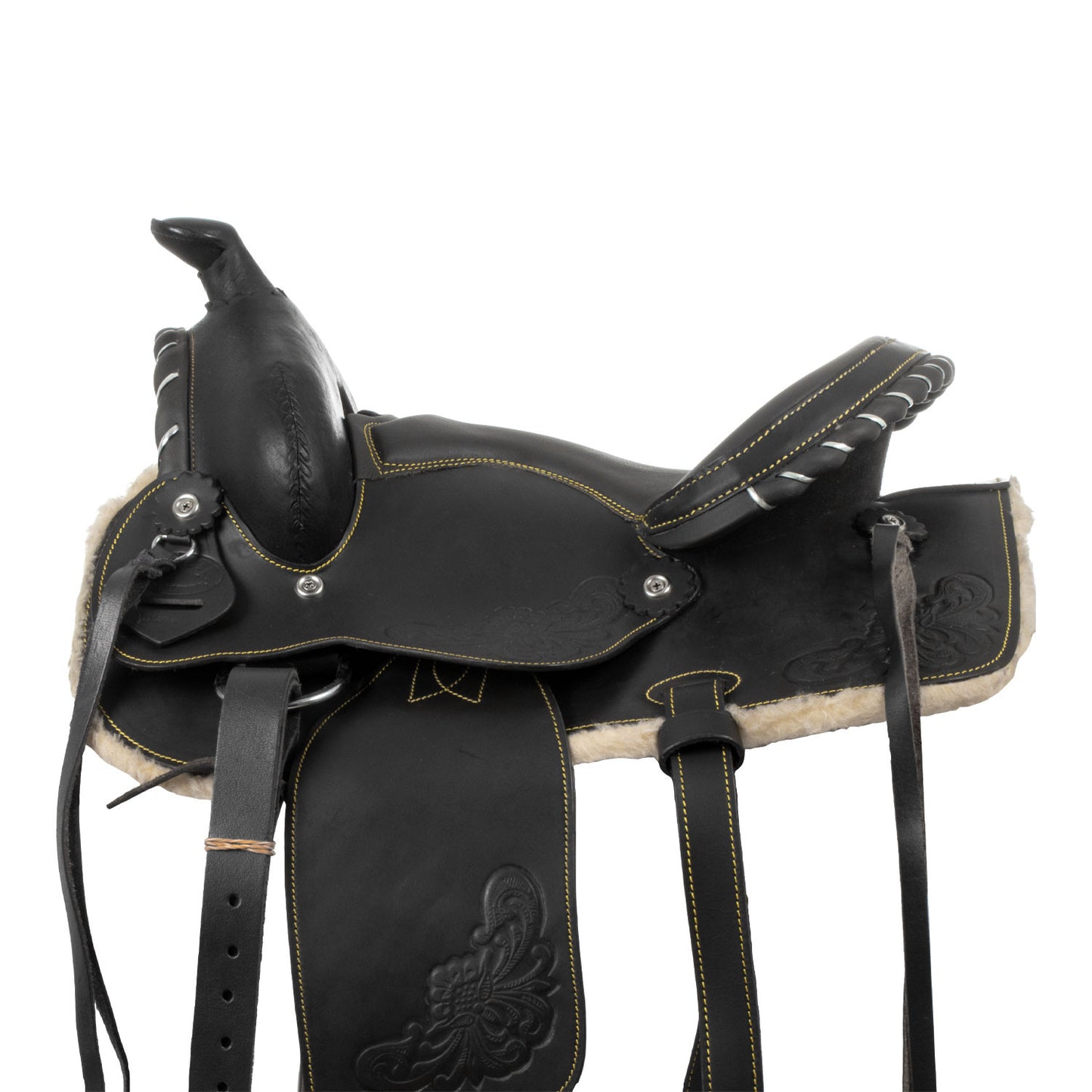Silla de poni modelo Silver Wire Lakota - Negro