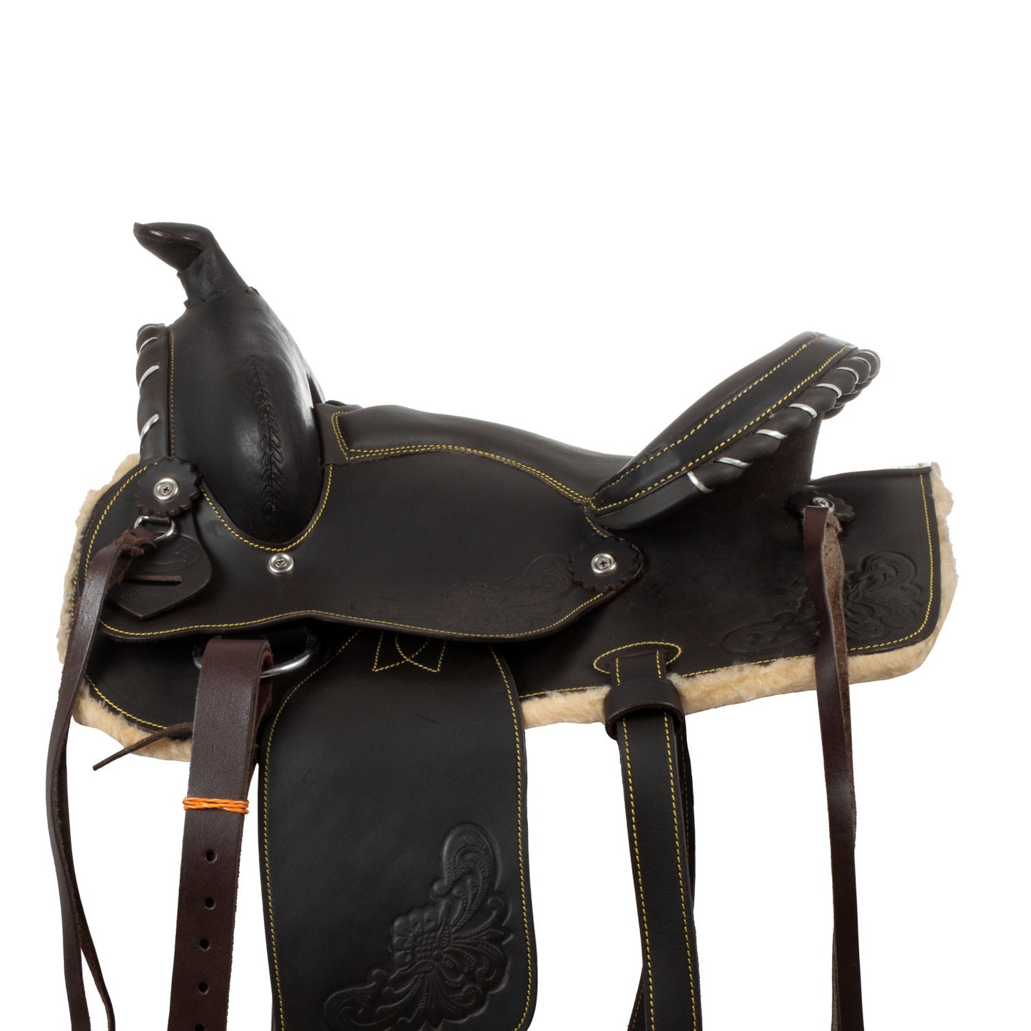 Silla de poni modelo Silver Wire Lakota - Marrón