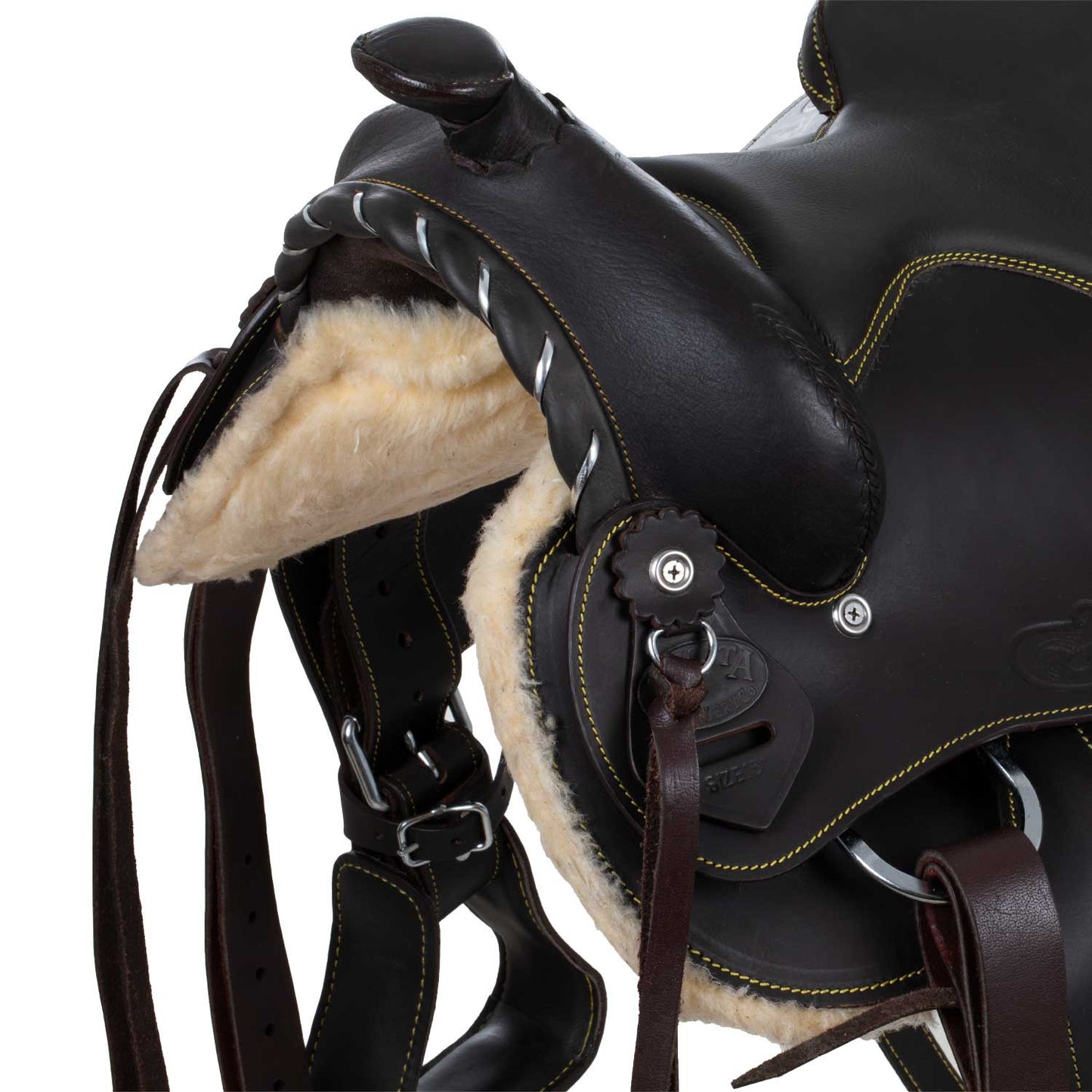 Silla de poni modelo Silver Wire Lakota - Marrón