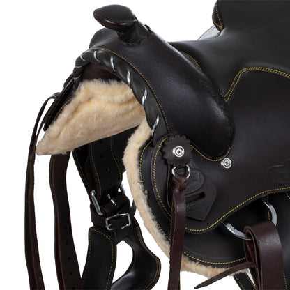 Silla de poni modelo Silver Wire Lakota - Marrón