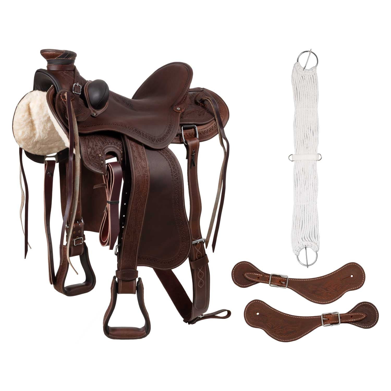 Silla ranch Lakota SB - Marrón