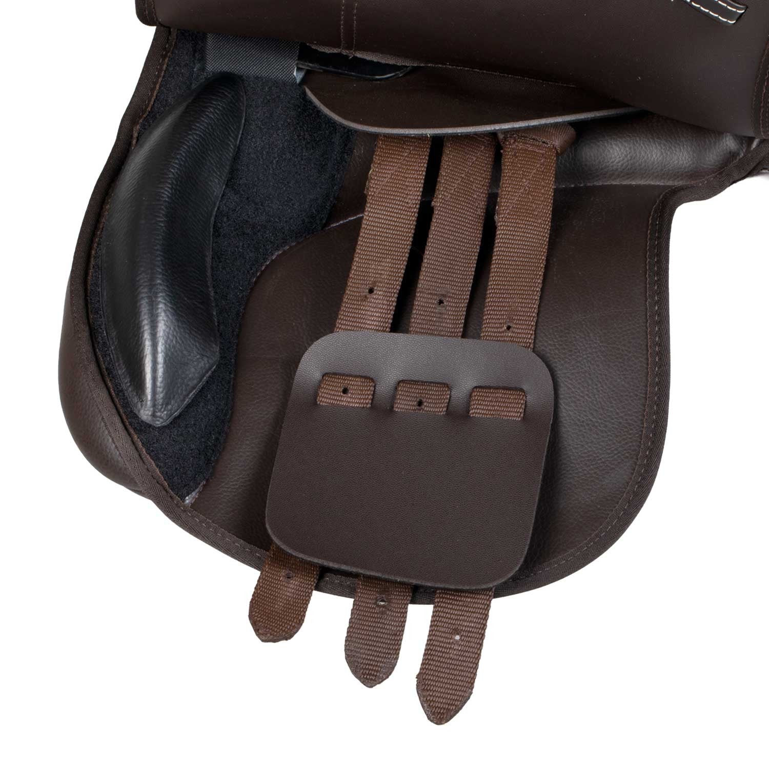 Silla completa modelo Milano con puleather Pro-Light - Marrón oscuro