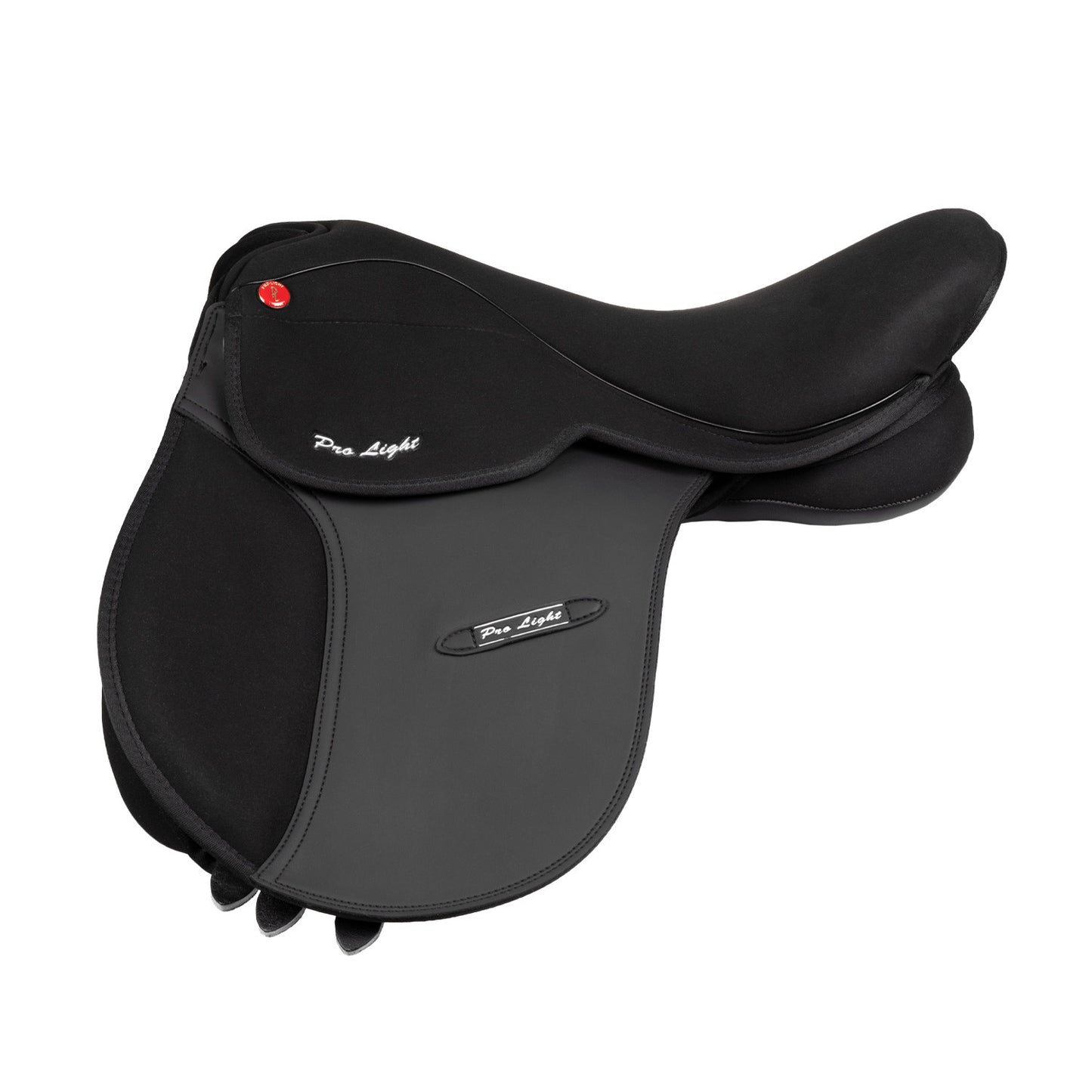 Silla de salto de cuero sintético Pro-Light - Negro