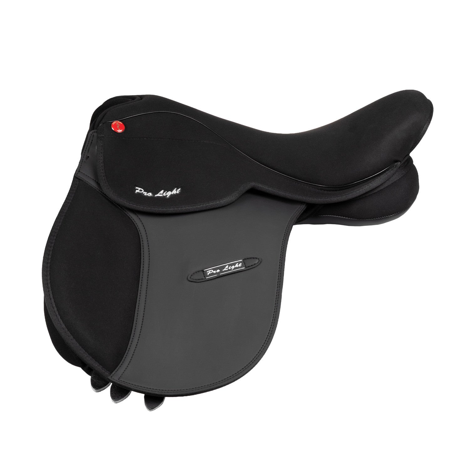 Silla de salto de cuero sintético Pro-Light - Negro