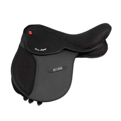 Silla de salto de cuero sintético Pro-Light - Negro